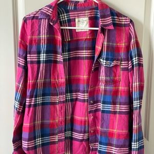 Abercrombie & Fitch Plaid Women’s Top